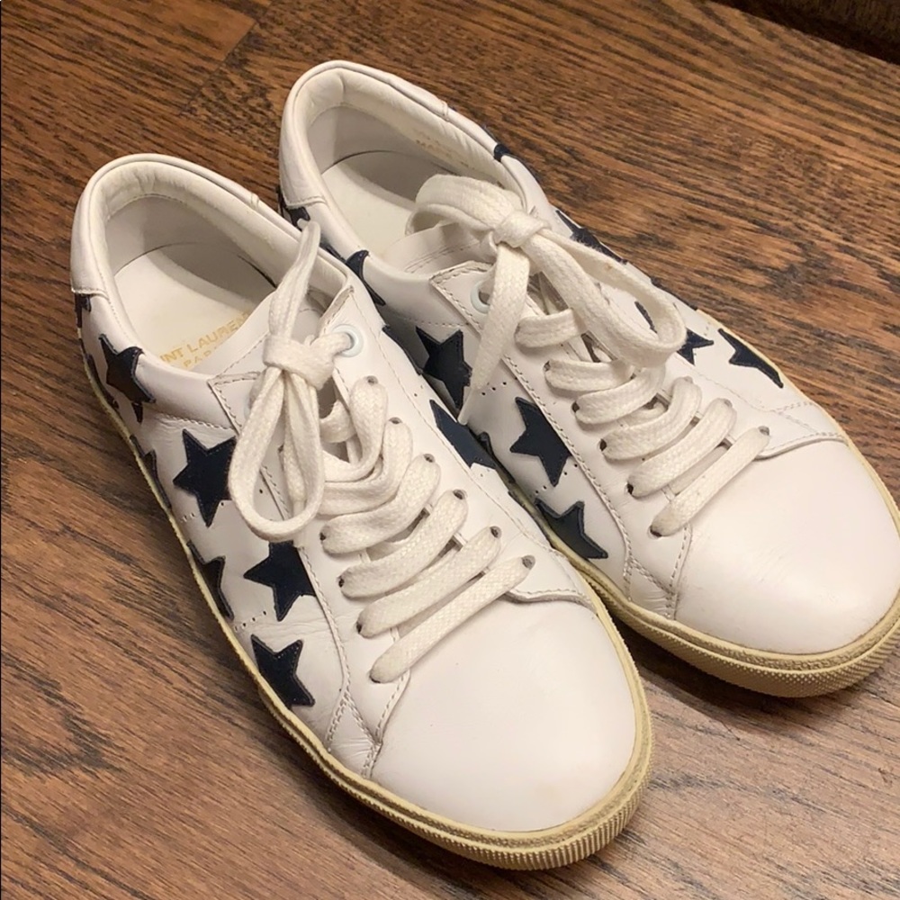 Saint Laurent, 100% Real, Sneakers, Size 6